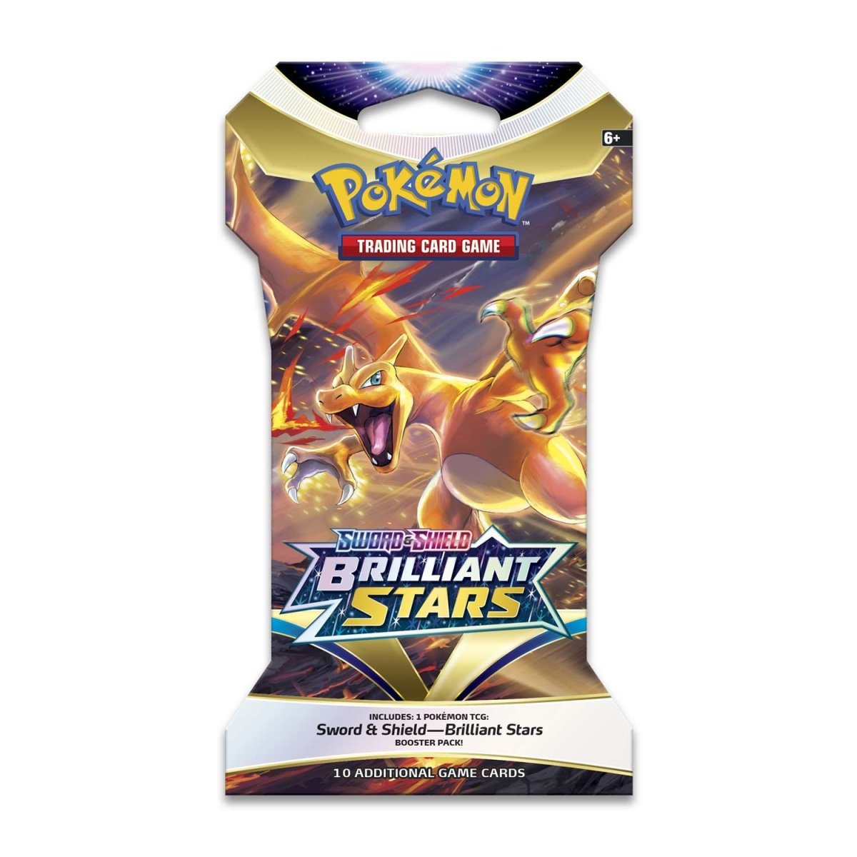 Pokémon Sword &amp; Shield - Brilliant Stars Sleeved Booster Artwork Set (4er Set) - EN